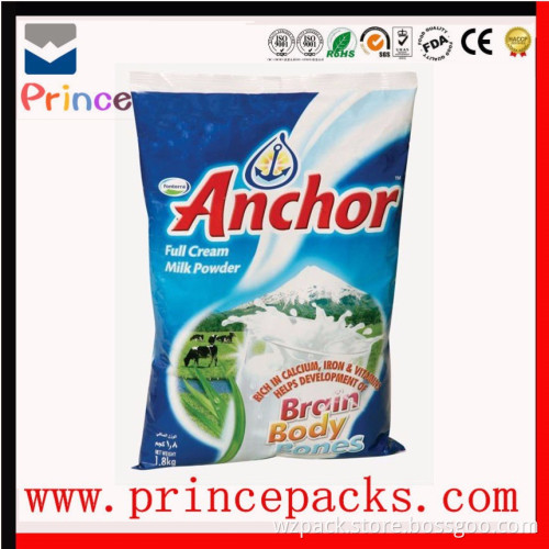 New packing! milk packaging pouch in plastic bag/condensed milk packaging